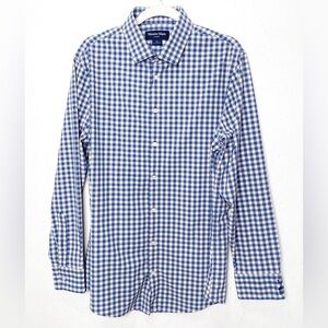 Mizzen+Main Men’s Performance Large Trim Fit Leeward Dress Sport Shirt